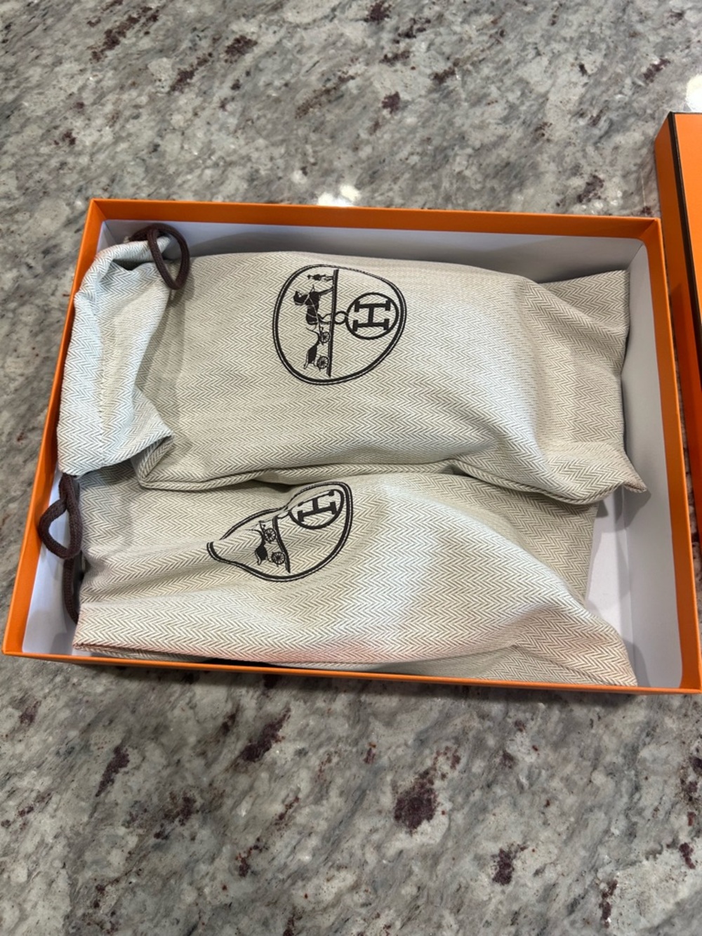 Authentic Hermes Oran Sandal - Light Blue (Bleu Glacier) - Never Worn - Picture 6 of 9